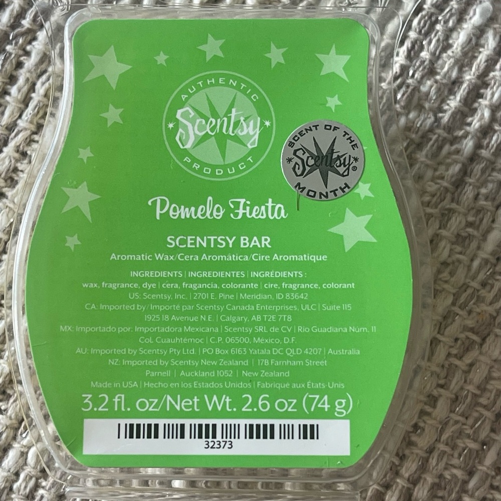 New Scentsy Pomelo Fiesta retired wax melts